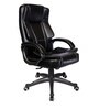 SpaceX Leatherette Executive Chair in Black Colour