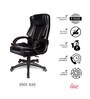 SpaceX Leatherette Executive Chair in Black Colour