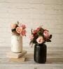 Spacio Multicolour Iron (Pack of 2) Vases