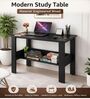 Spacio Study Desk In Black  Finish