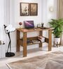 Spacio Study Desk In Noce Lyon Finish