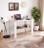 Spacio Study Desk In White Finish