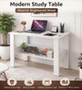 Spacio Study Desk In White Finish