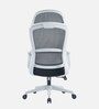 Spade Breathable Mesh  Ergonomic Chair In Grey Colour