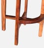 Spalt Sheesham Wood Bar Chair In Rustic Teak  Finish