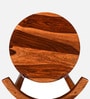 Spalt Sheesham Wood Bar Chair In Rustic Teak  Finish