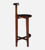 Spalt Sheesham Wood Bar Chair In Provincial Teak Finish