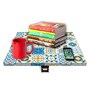Spanish Tiles Wall Mounted Bedside Table with Digital Print