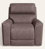 Spark Leather 1 Seater Motorized Recliner In Granite Colour