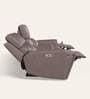 Spark Leather 3 Seater Motorized Recliner In Granite Colour