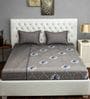 Sparkle 100% Cotton 144TC Double Bedsheet With 2 Pillow Covers