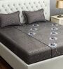 Sparkle 100% Cotton 144TC Double Bedsheet With 2 Pillow Covers