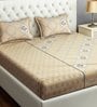 Sparkle 100% Cotton 144TC King Size Bedsheet With 2 Pillow Covers