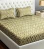 Sparkle 100% Cotton 144TC King Size Bedsheet With 2 Pillow Covers