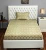 Sparkle 100% Cotton 144TC Single Bedsheet with 1 Pillow Cover