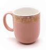 Sparkle 200 ml Pink Porcelain Tea Cup (Set of 6)