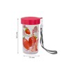 Varmora Sparkle Buddy Smart Shaker Unbreakable Polycarbonate 350 ml Shaker (Pack of 1) (Pink)