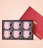 Sparkle Mug 200ml Set of 6 Blooming dahlia