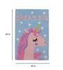 Multicolor Character Wool 3 ft x 5 ft Kids Carpet