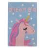Multicolor Character Wool 3 ft x 5 ft Kids Carpet