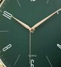 Green Plastic Double Sided Platform Clock