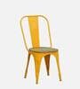 Spaulding Metal Iconic Chair in Yellow Colour