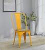 Spaulding Metal Iconic Chair in Yellow Colour