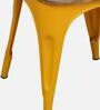 Spaulding Metal Iconic Chair in Yellow Colour