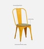 Spaulding Metal Iconic Chair in Yellow Colour