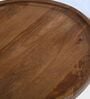 Spectra Side Table In Brown Finish