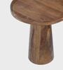 Spectra Side Table In Brown Finish