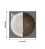 Sphere of Innovation Glass Finish Square Wall Art