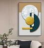 Spherical Multicolour Synthetic Wood Wall Art