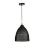 Spherical Lamp Black & Gold Metal Hanging Light