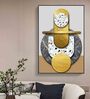 Spherical Multicolour Engineered Wood Framed Canvas Wall Painting