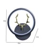Spheris Black Iron Wall Light  | Inbuilt LED | 