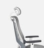 Spider Breathable Mesh Ergonomic Chair in White & Grey Colour