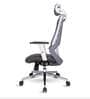 Spider Breathable Mesh Ergonomic Chair with Adjustable Lumbar Support & Handle in White Colour