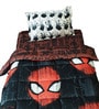 Spider-Man Comforter Set in Black colour