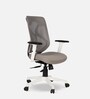 Spider Mid Back Ergonomic Chair In Grey Colour