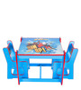 Spiderman Themed Activity Table with 2 Chairs in Blue Colour