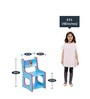 Spiderman Themed Activity Table with 4 Chairs in Blue Colour