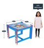 Spiderman Themed Activity Table with 4 Chairs in Blue Colour
