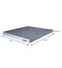 Orthopedic 6 inch HR Foam King Size Mattress in Grey Colour
