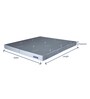 Orthopedic 6 inch Memory Foam Single Mattress in Grey Colour