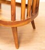 Spindle End Table In Natural Finish