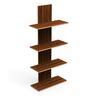 Spine Floating Mdf Wall Shelf In Brown