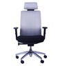 Spine Breathable Mesh Ergonomic Chair in Grey Colour