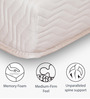 Spinecare Memory Foam Single 6" Thick Mattress