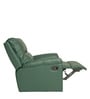 Spino Leatherette Manual 1 Seater Recliner In Green Colour